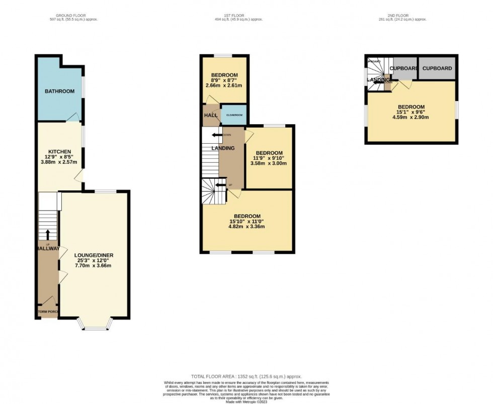 Floorplan for New Street, Earls Barton, Northampton
