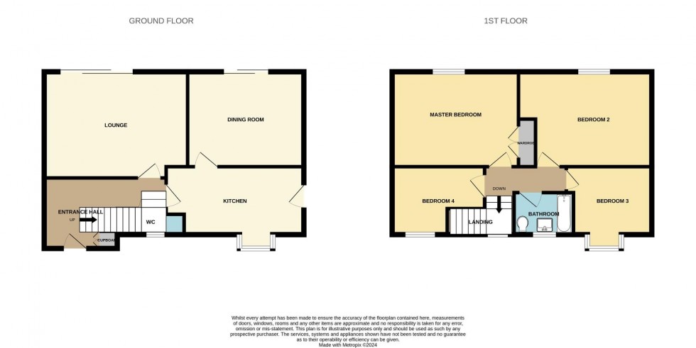 Floorplan for Orson Leys, Hillside, Rugby
