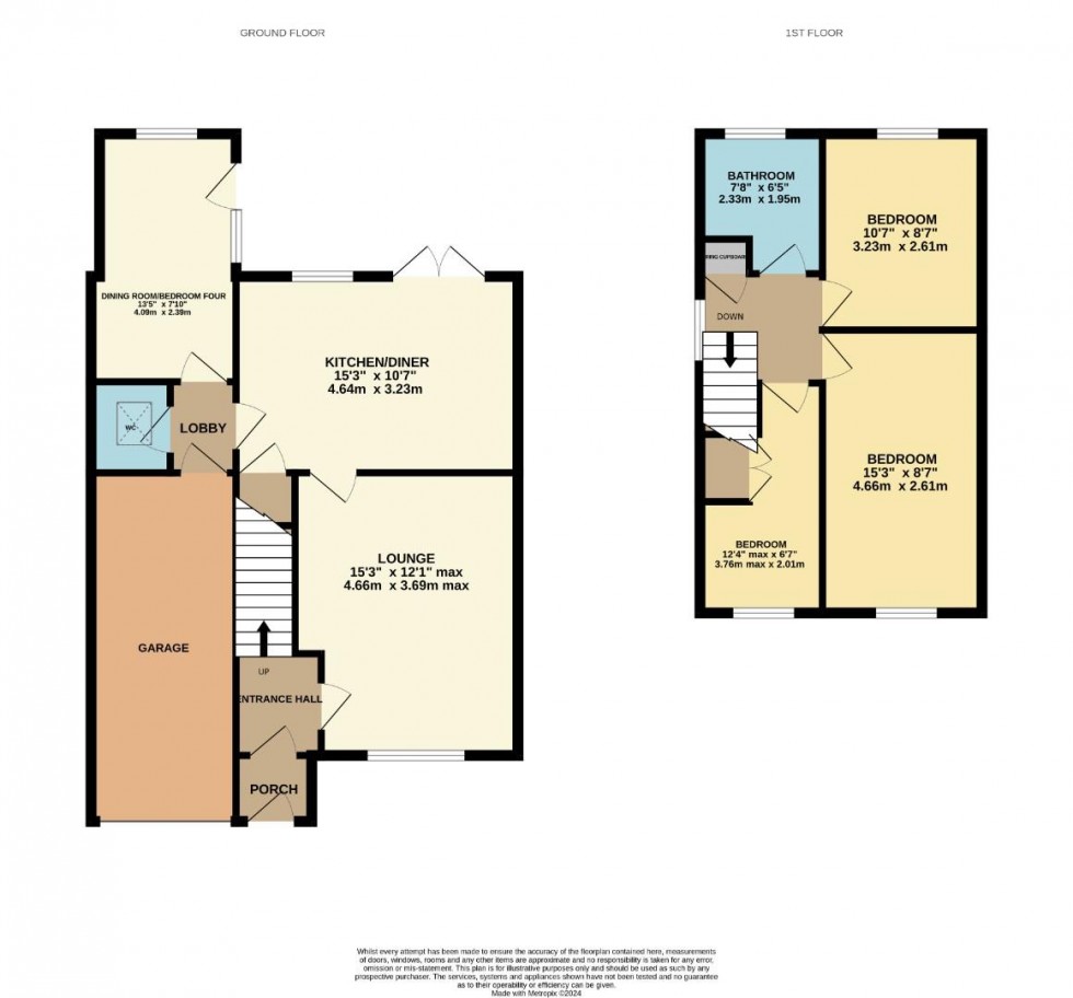 Floorplan for Obelisk Rise, Northampton
