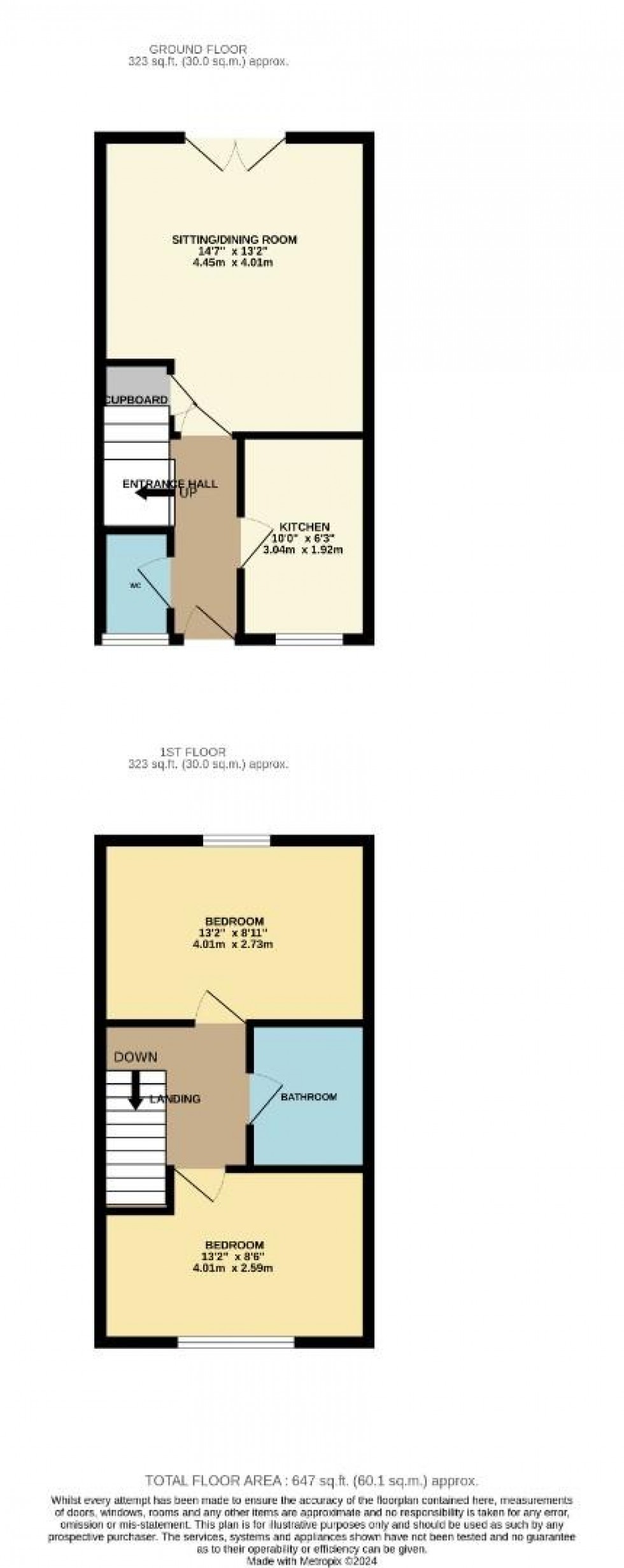 Floorplan for Simplex Way, Roade, Northampton