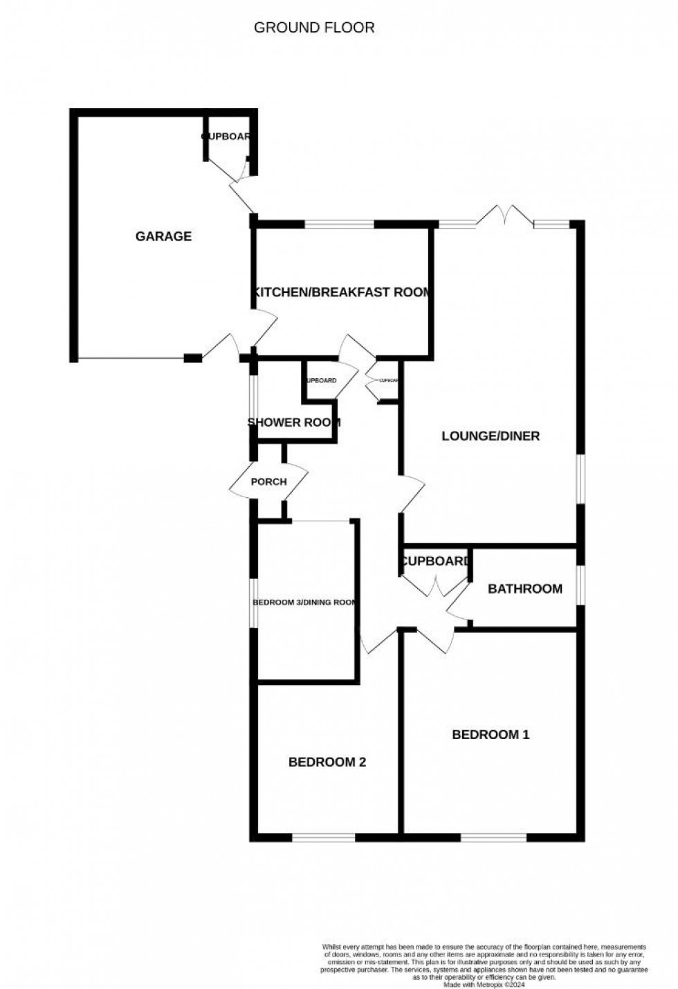 Floorplan for Foxons Barn Road, Rugby