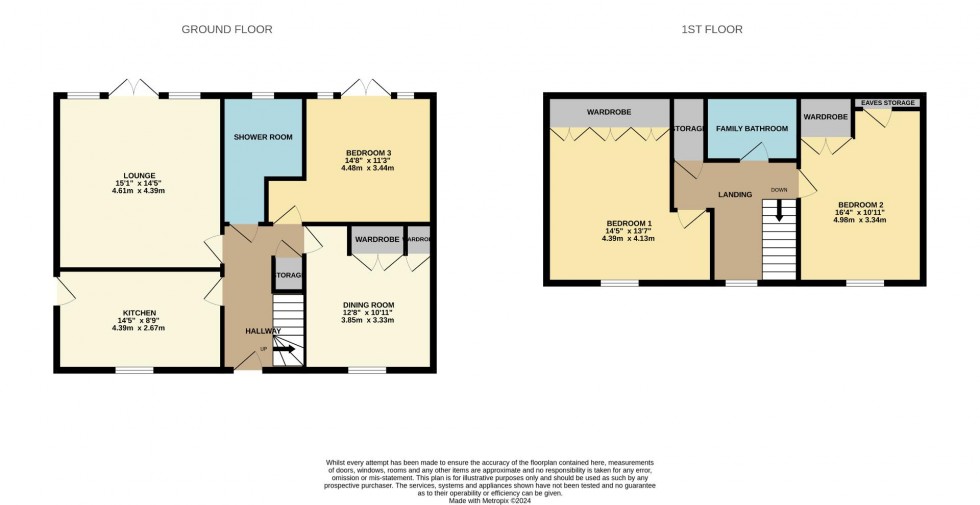 Floorplan for Turners Farm Close, Hannington, Northampton