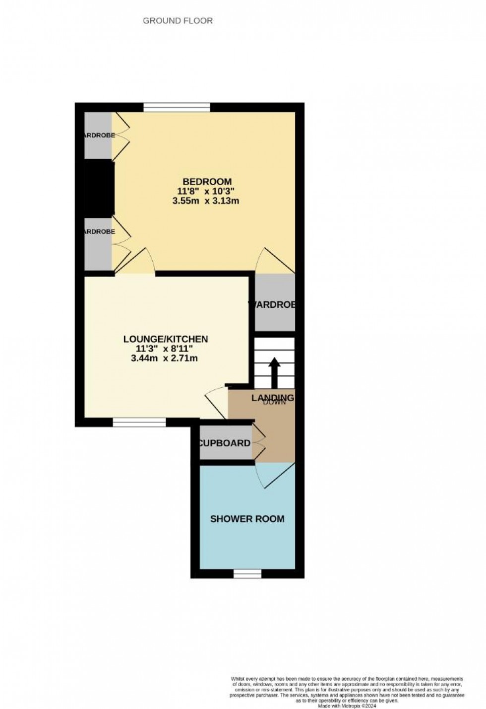 Floorplan for South Terrace, Northampton