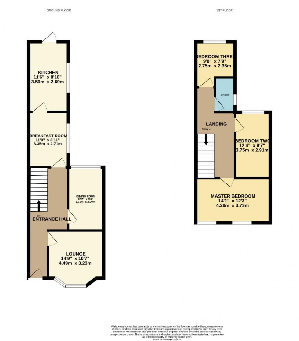 Floorplan for Spencer Bridge Road, St James, Northampton