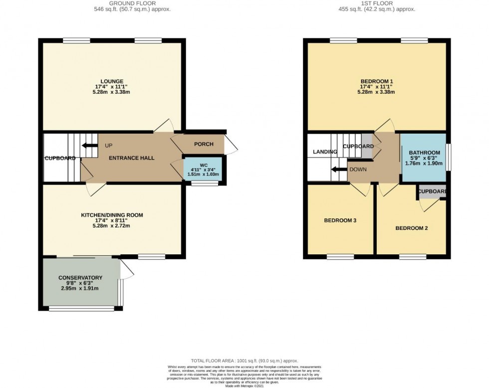 Floorplan for Frobisher Road, Rugby