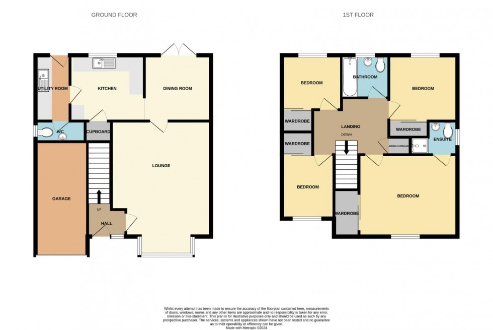 Floorplan for Eydon Close, Rugby