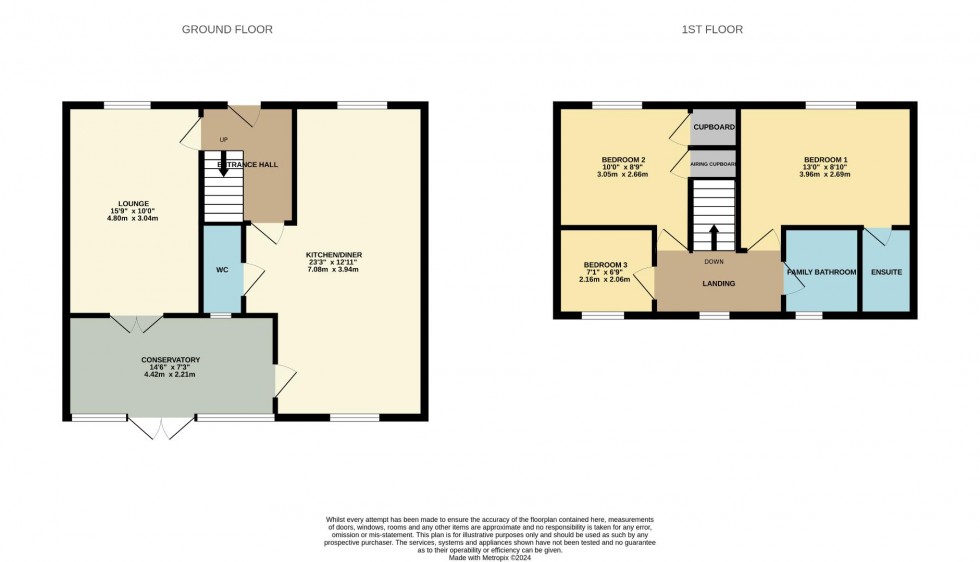 Floorplan for Cransley Rise, Mawsley Village, Kettering