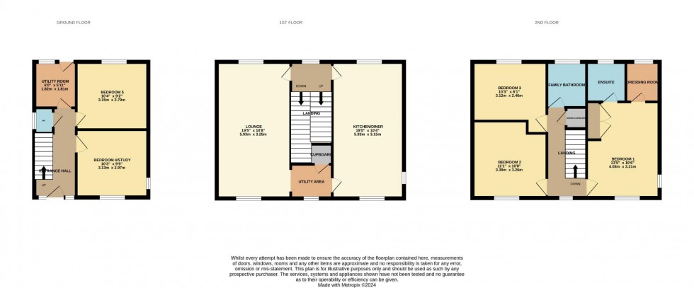 Floorplan for Cransley Rise, Mawsley Village