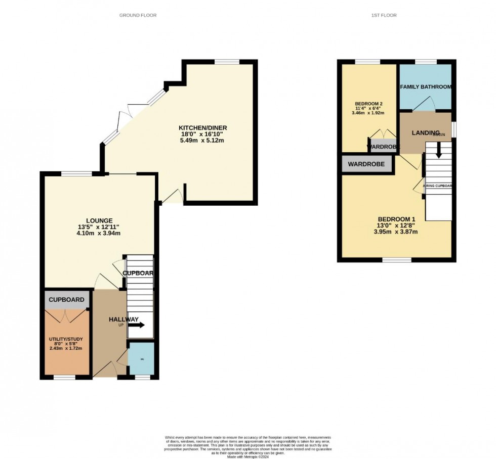 Floorplan for Hawthorn Avenue, Mawsley, Kettering