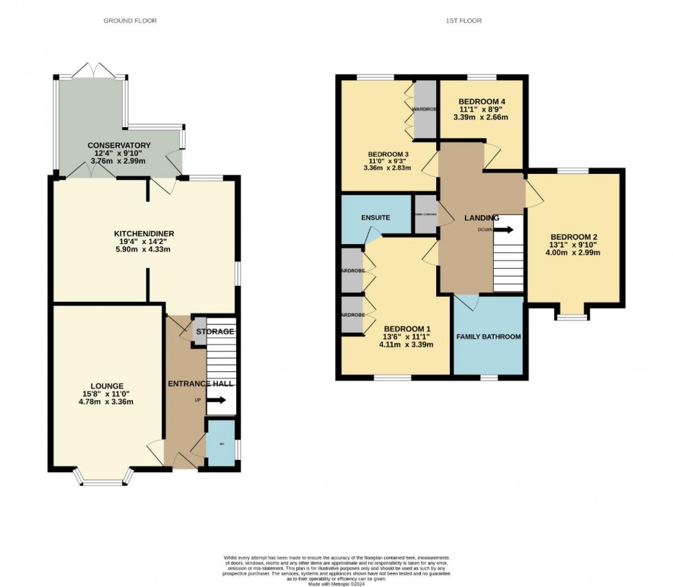 Floorplan for Old Gorse Way, Mawsley, Kettering