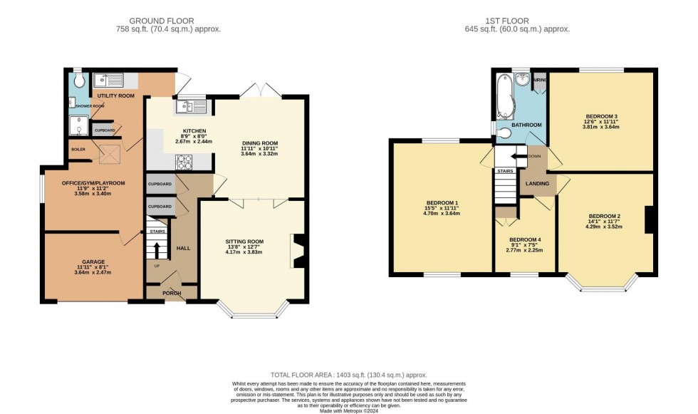 Floorplan for Friars Crescent, Delapre, Northampton