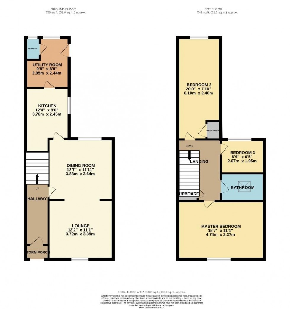 Floorplan for Station Road, Earls Barton, Northampton