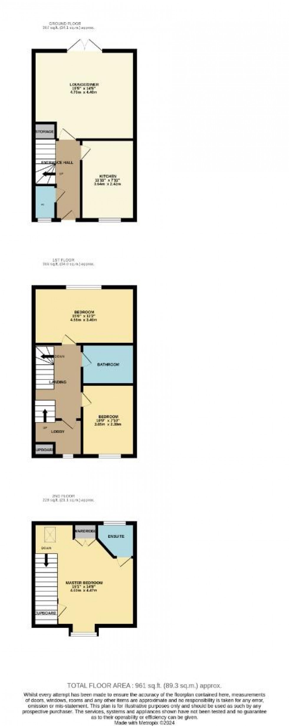 Floorplan for Howards Way, NORTHAMPTON