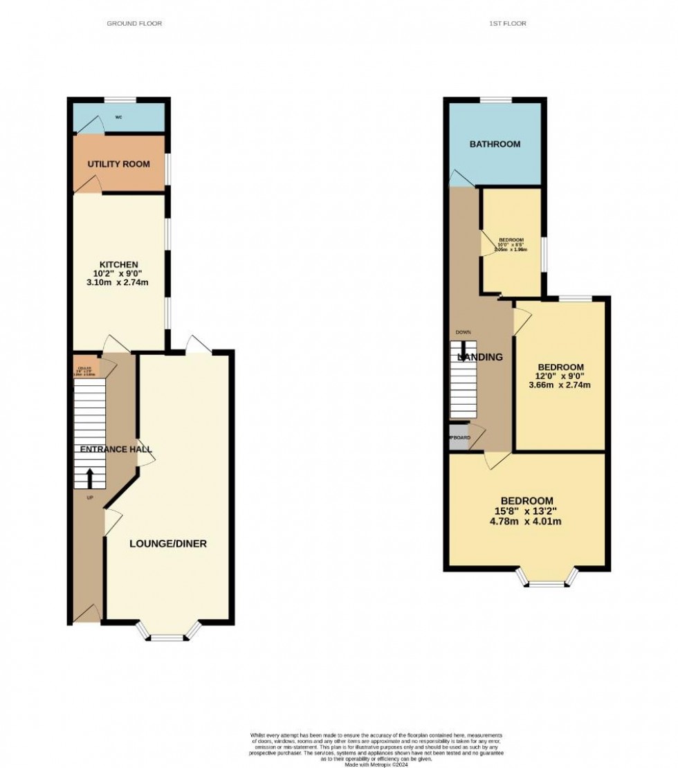 Floorplan for Adams Avenue, NORTHAMPTON