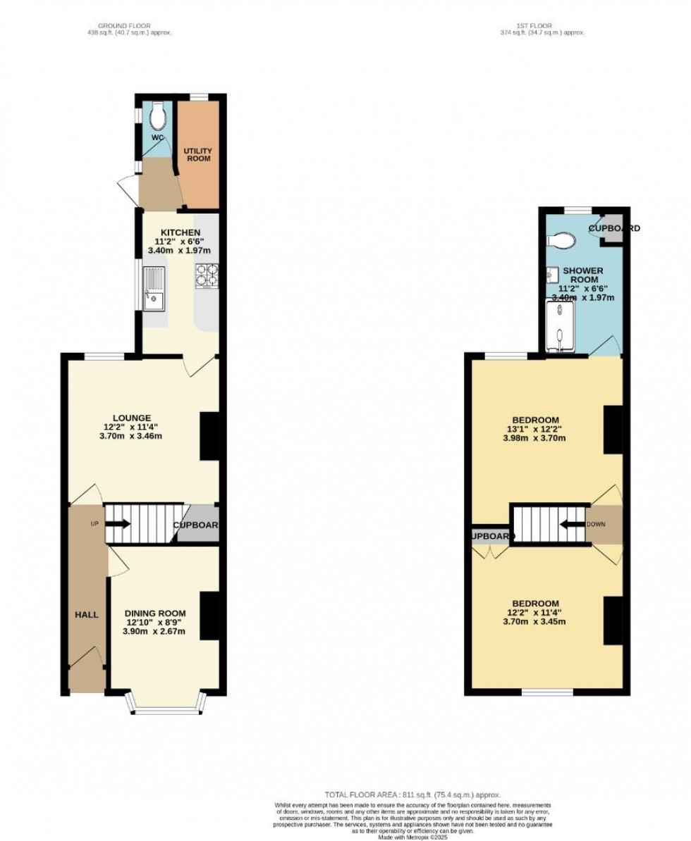 Floorplan for King Edward Road, Rugby
