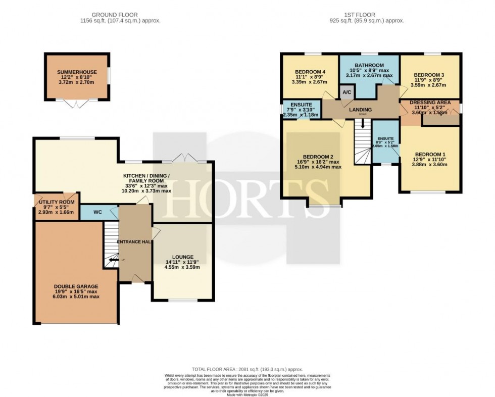 Floorplan for Rose Gardens, Booth Lane South