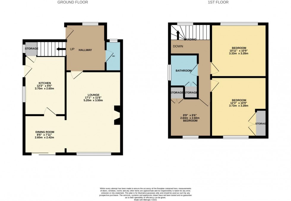 Floorplan for Chiltern Avenue, Duston, Northampton