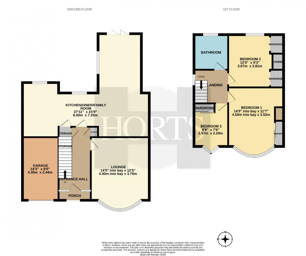 Floorplan for Charnwood Avenue, Northampton