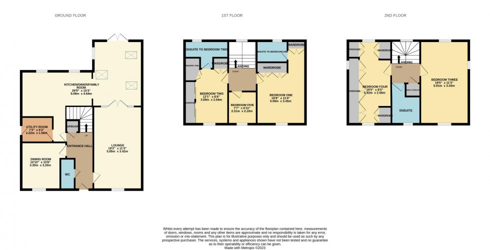 Floorplan for Old Gorse Way, Mawsley, Kettering