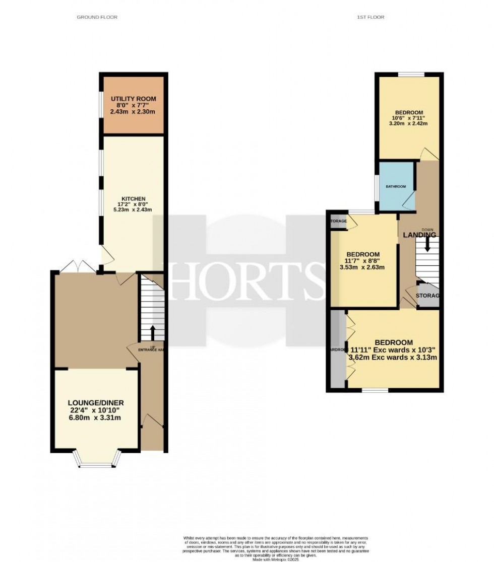 Floorplan for Symington Street, Northampton
