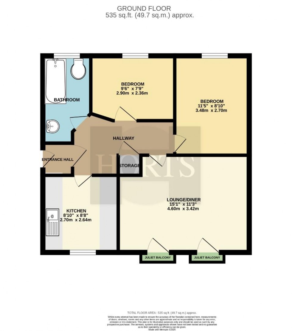 Floorplan for Newport Pagnell Road, Wootton, Northampton