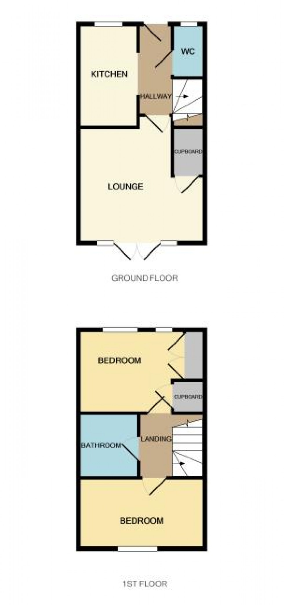 Floorplan for Lewis Mews, Rugby