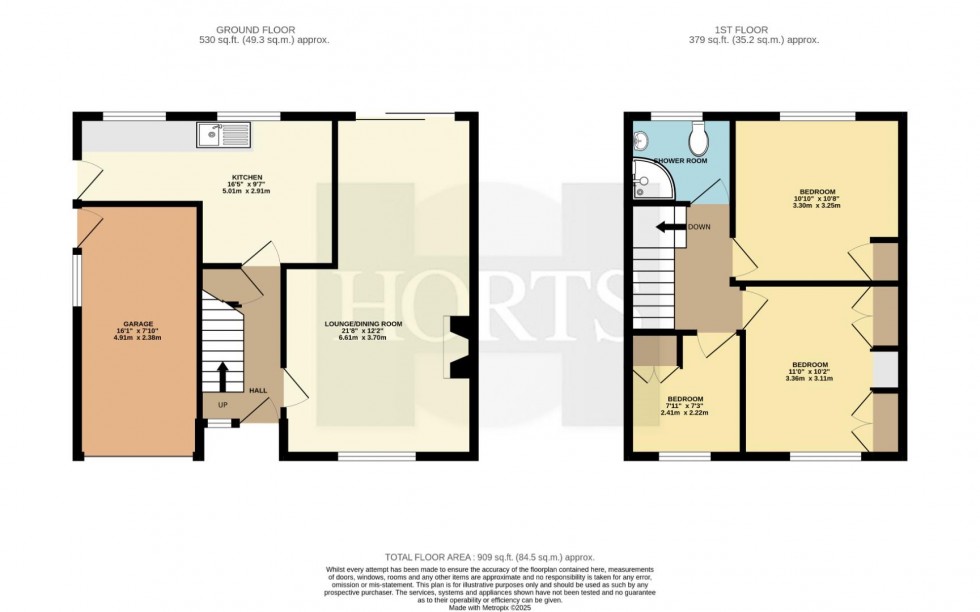 Floorplan for Boughton Road, Rugby
