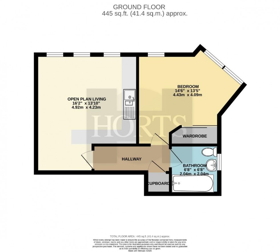 Floorplan for Lion Court, Northampton