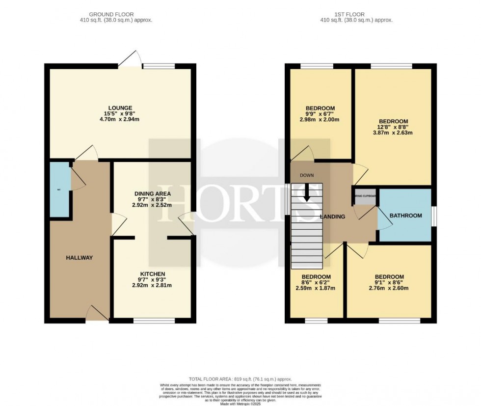Floorplan for Pine Ridge, Northampton
