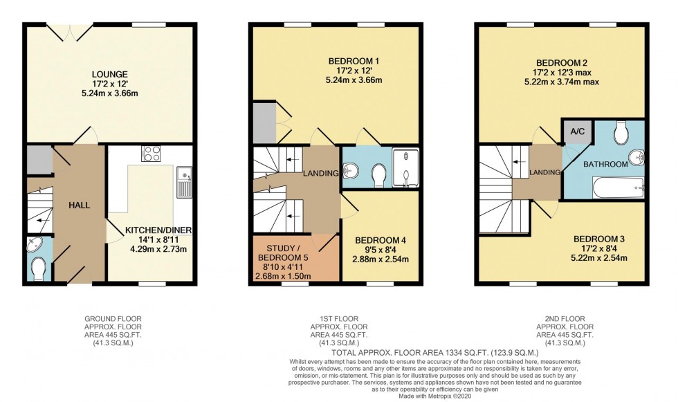 Floorplan for Black Cat Drive, Upton, Northampton