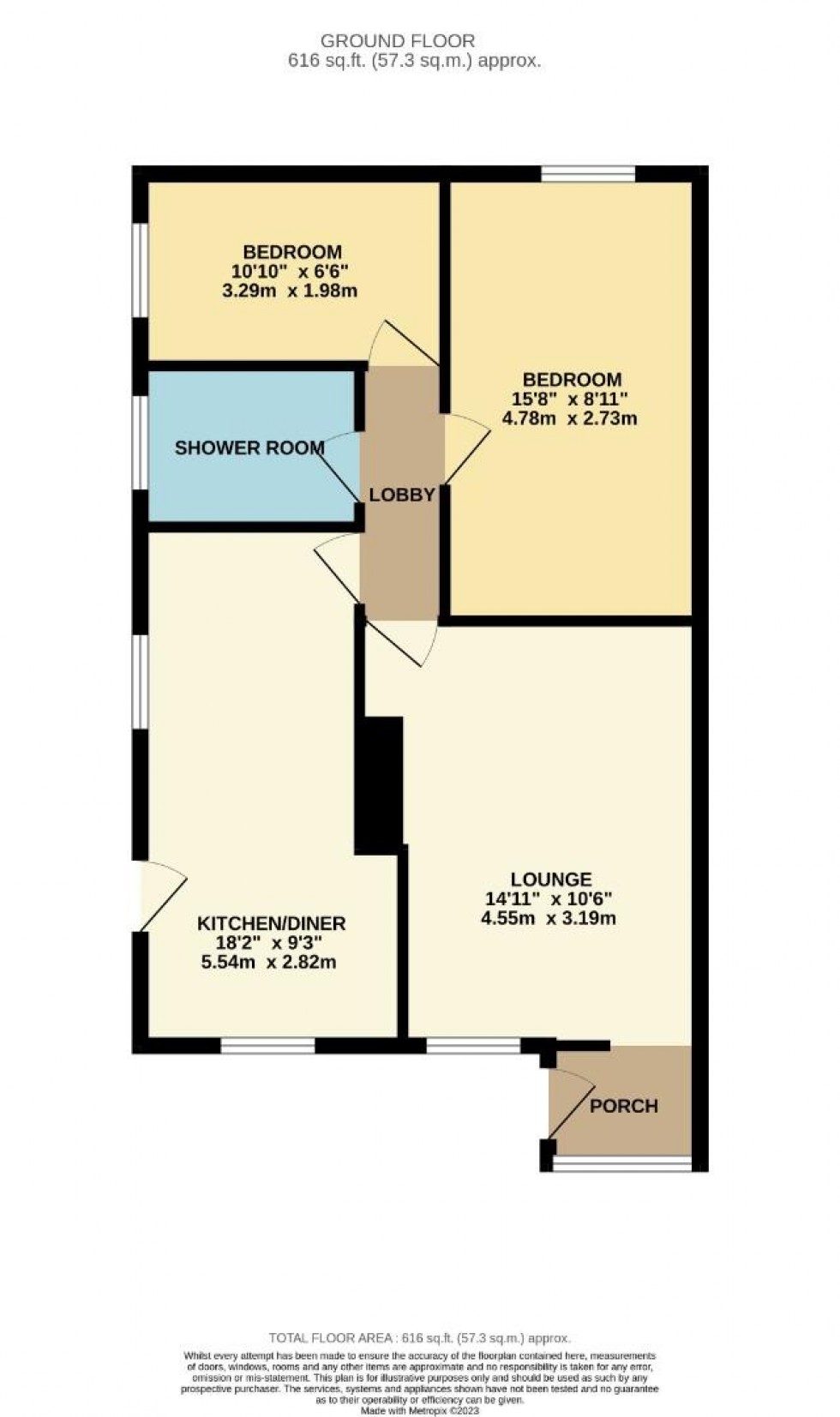 Floorplan for Blisworth Road, Roade, Northampton