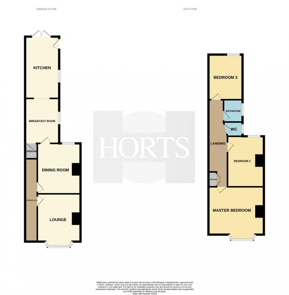Floorplan for Claremont Road, Rugby