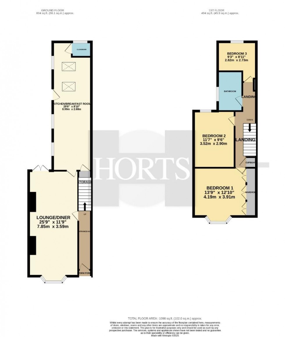 Floorplan for King Street, Earls Barton, Northampton