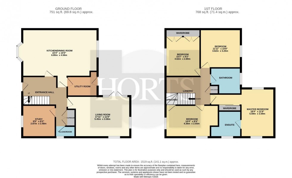Floorplan for Golding Crescent, Earls Barton, Northampton