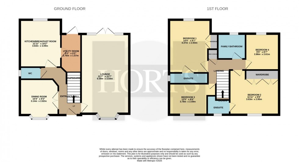 Floorplan for Nethertown Way, Mawsley Village, Kettering