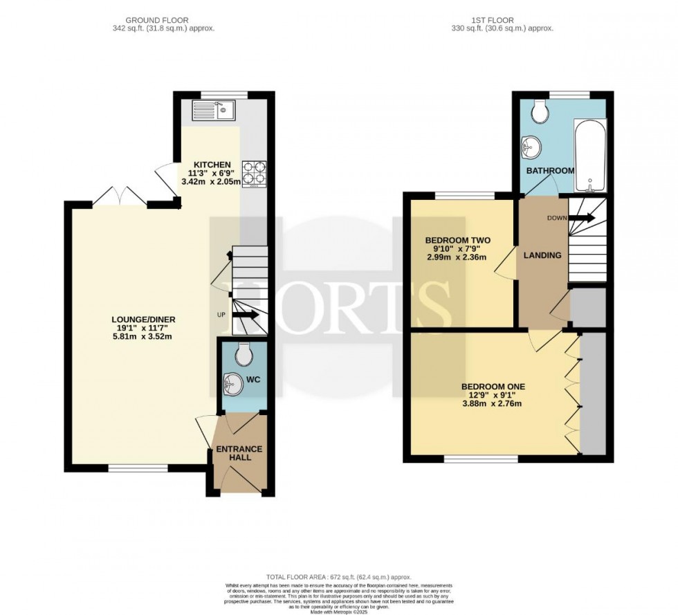 Floorplan for Grants Orchard, Bugbrooke, Northampton