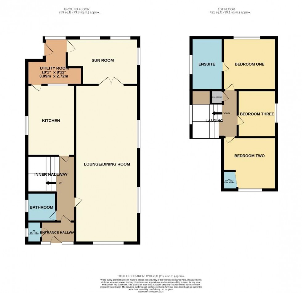 Floorplan for Fishers Close, Kilsby, Rugby