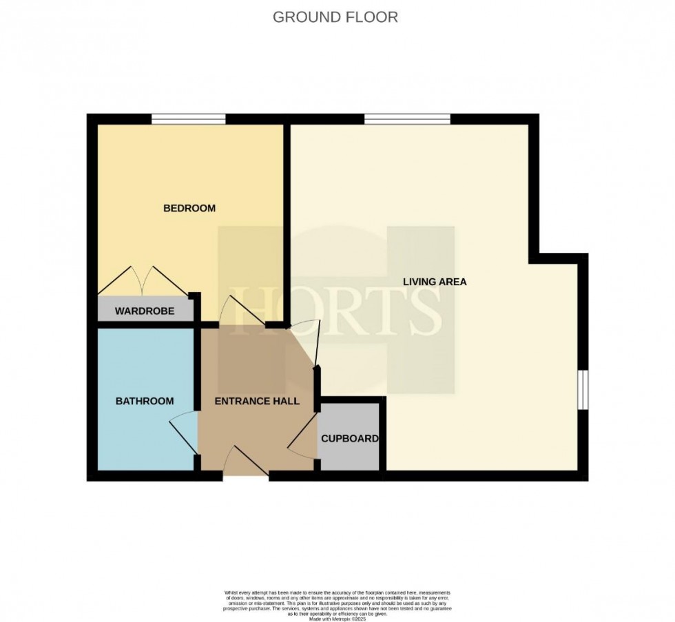 Floorplan for Avocet Close, Coton Meadows