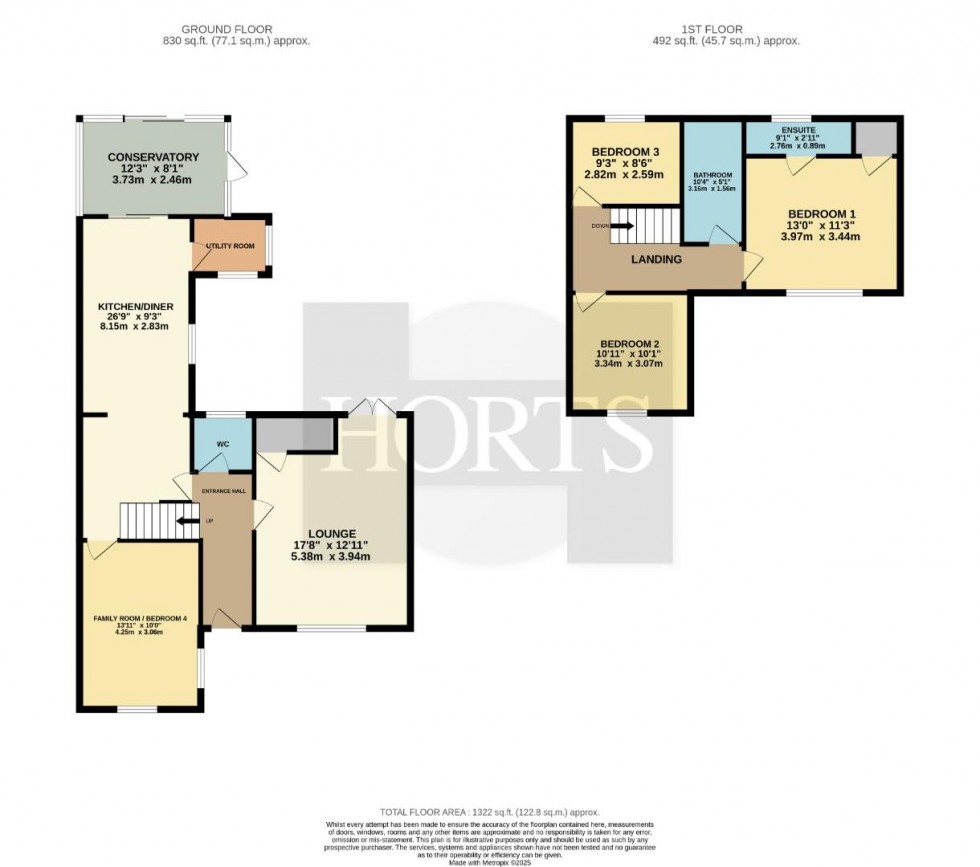 Floorplan for 28 Lodge Close, Duston