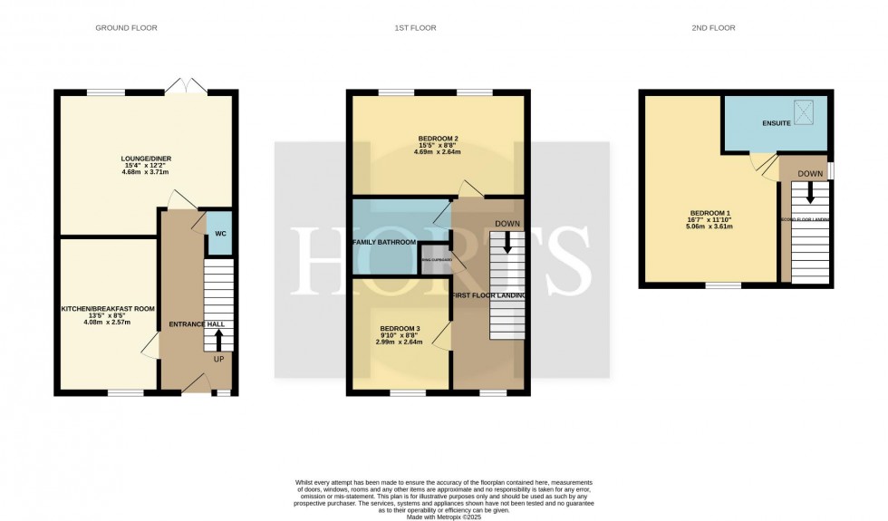Floorplan for Mawsley Chase, Mawsley Village, Kettering