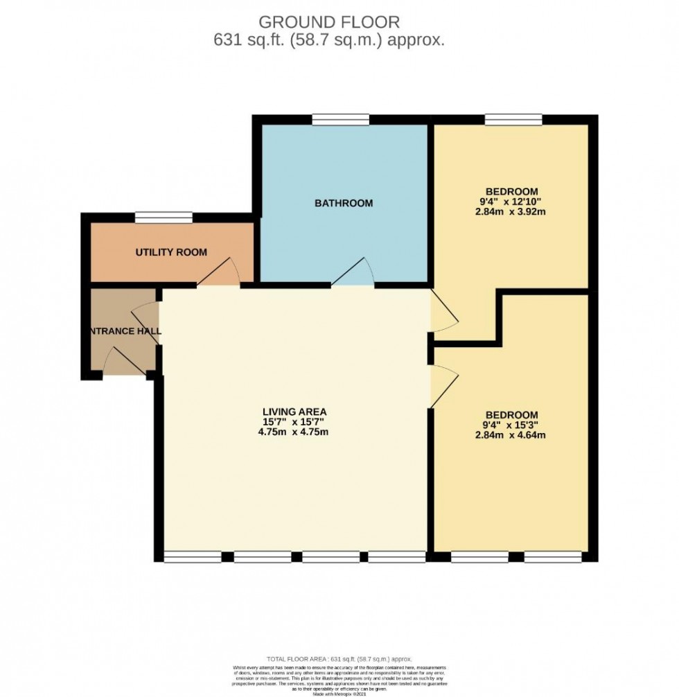 Floorplan for Prince Street, Earls Barton, Northampton