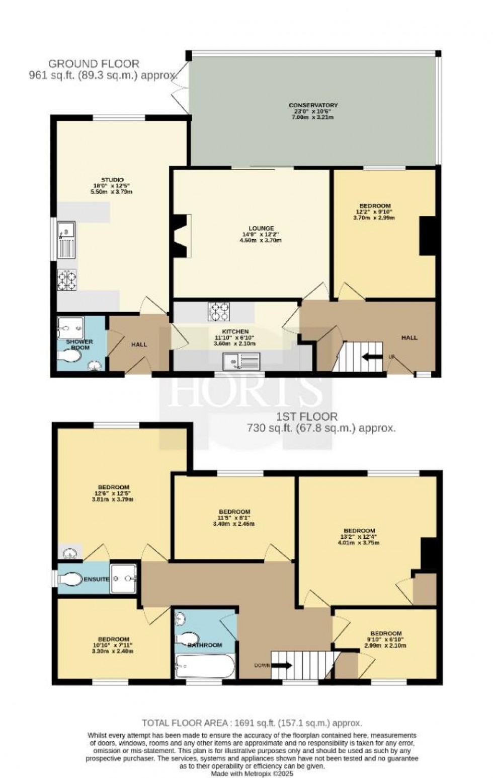 Floorplan for Bucknills Lane, Crick, Northampton