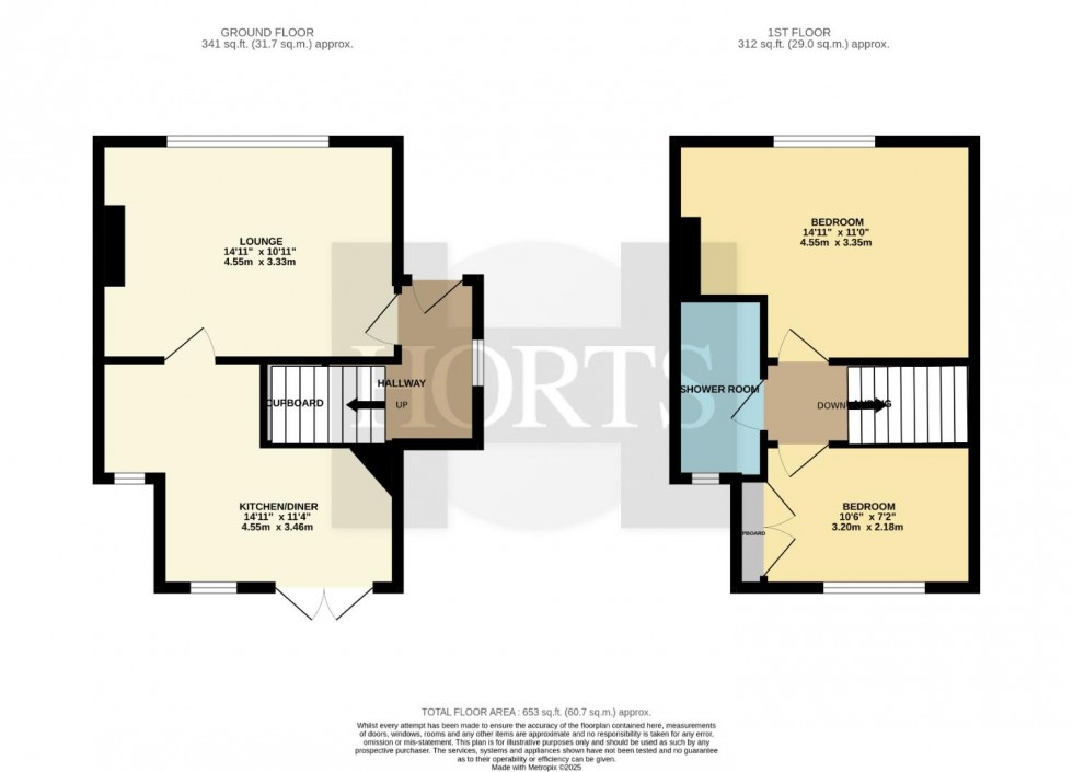 Floorplan for Nursery Lane, Northampton