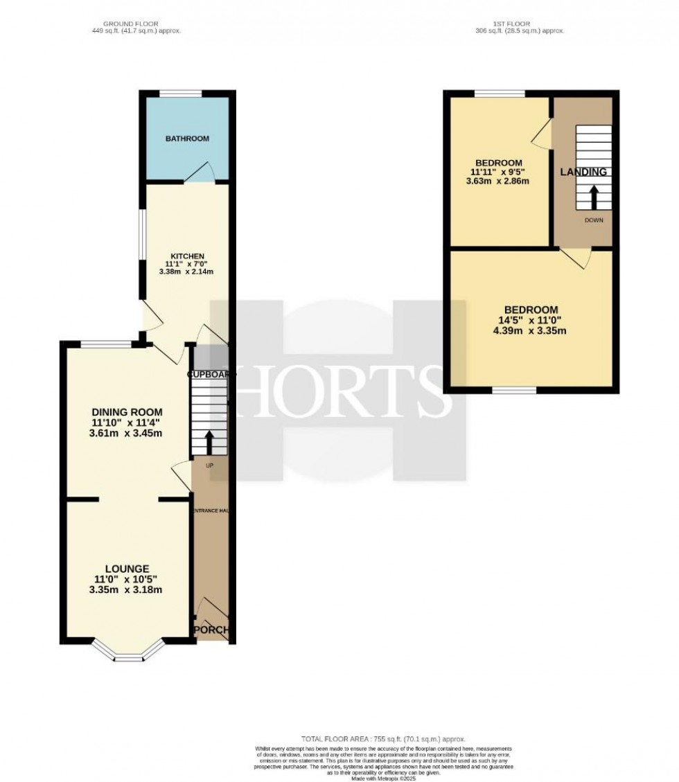 Floorplan for Victoria Street, Earls Barton, Northampton