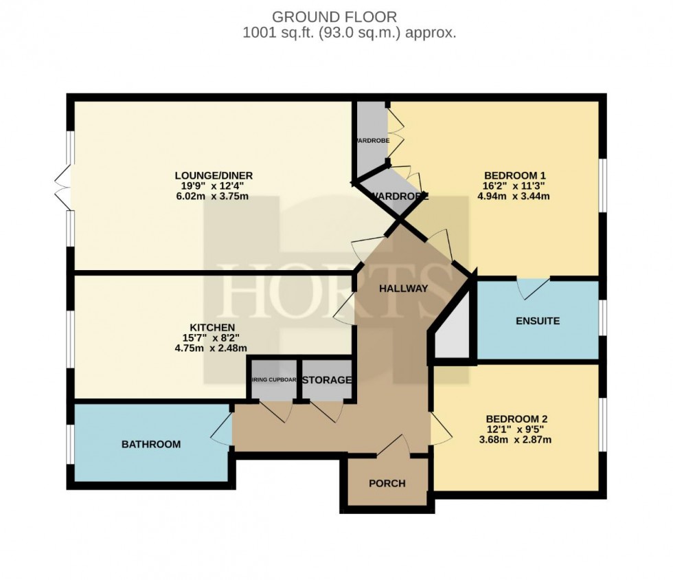 Floorplan for Victoria House, Billing Road, Northampton