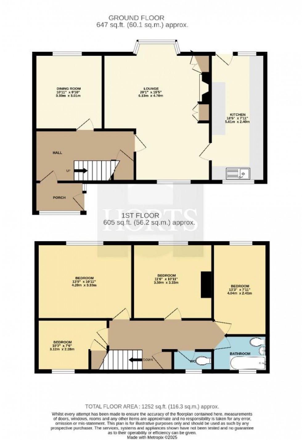 Floorplan for Avondale Road, Brandon, Coventry