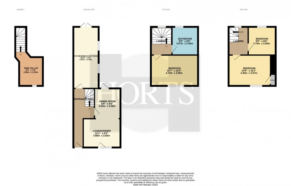 Floorplan for The Green, Hardingstone, Northampton