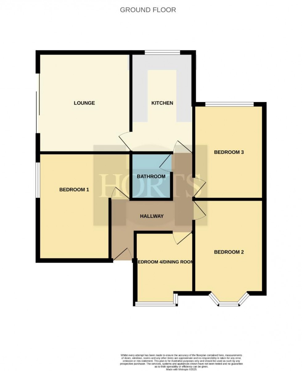 Floorplan for Reedway, Northampton