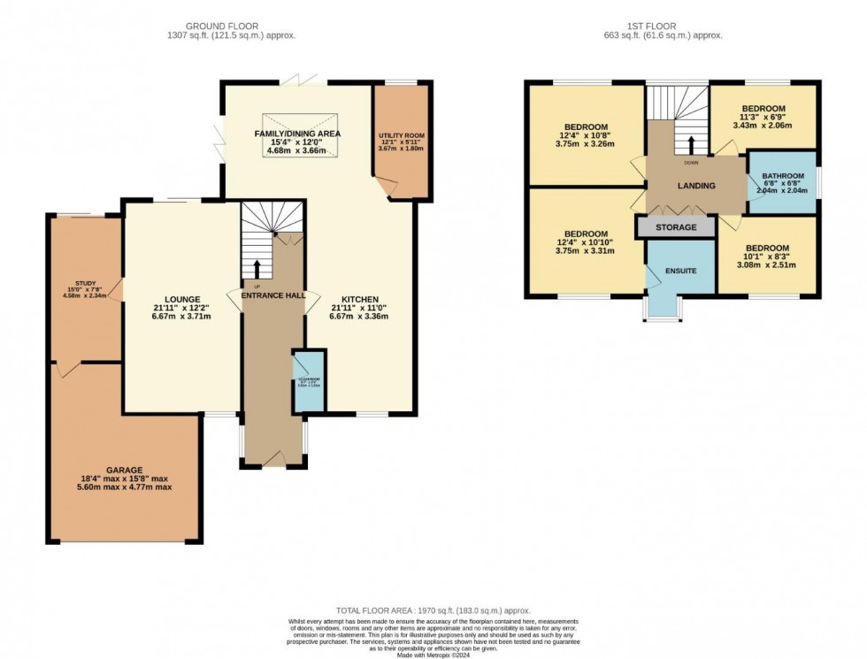Floorplan for Church Way, Northampton