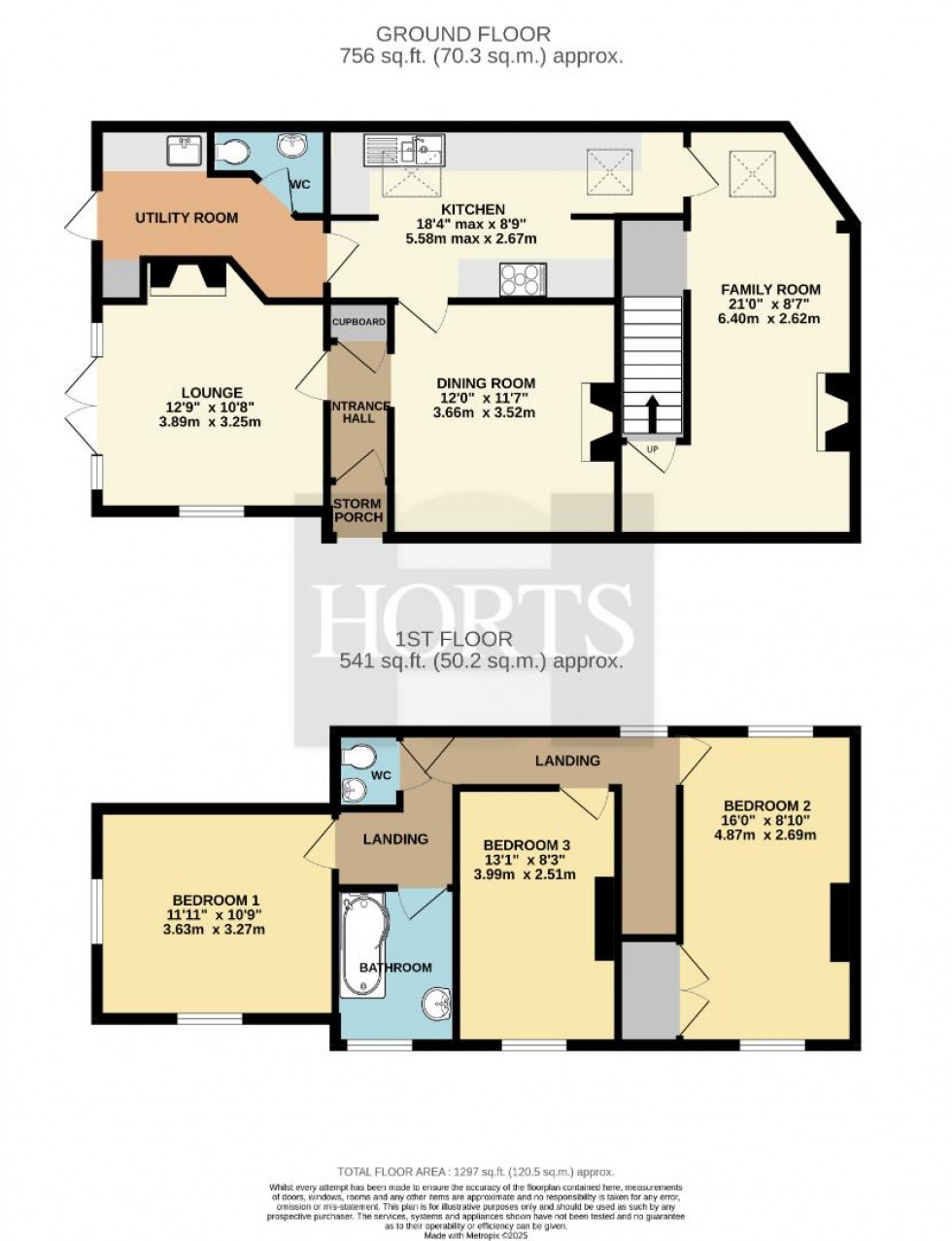 Floorplan for Church Lane, Kislingbury, Northampton
